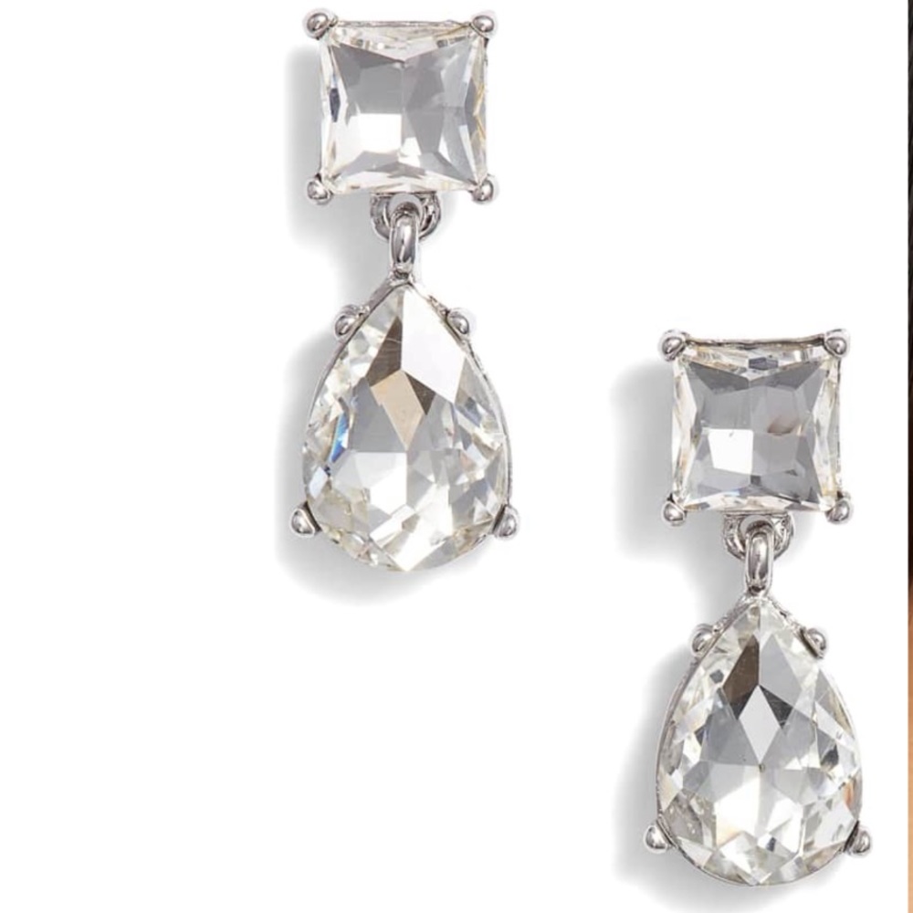 Halogen Princess Drop Earrings
